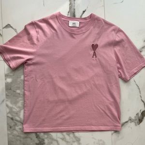 Pink Ami de coeur tshirt- medium